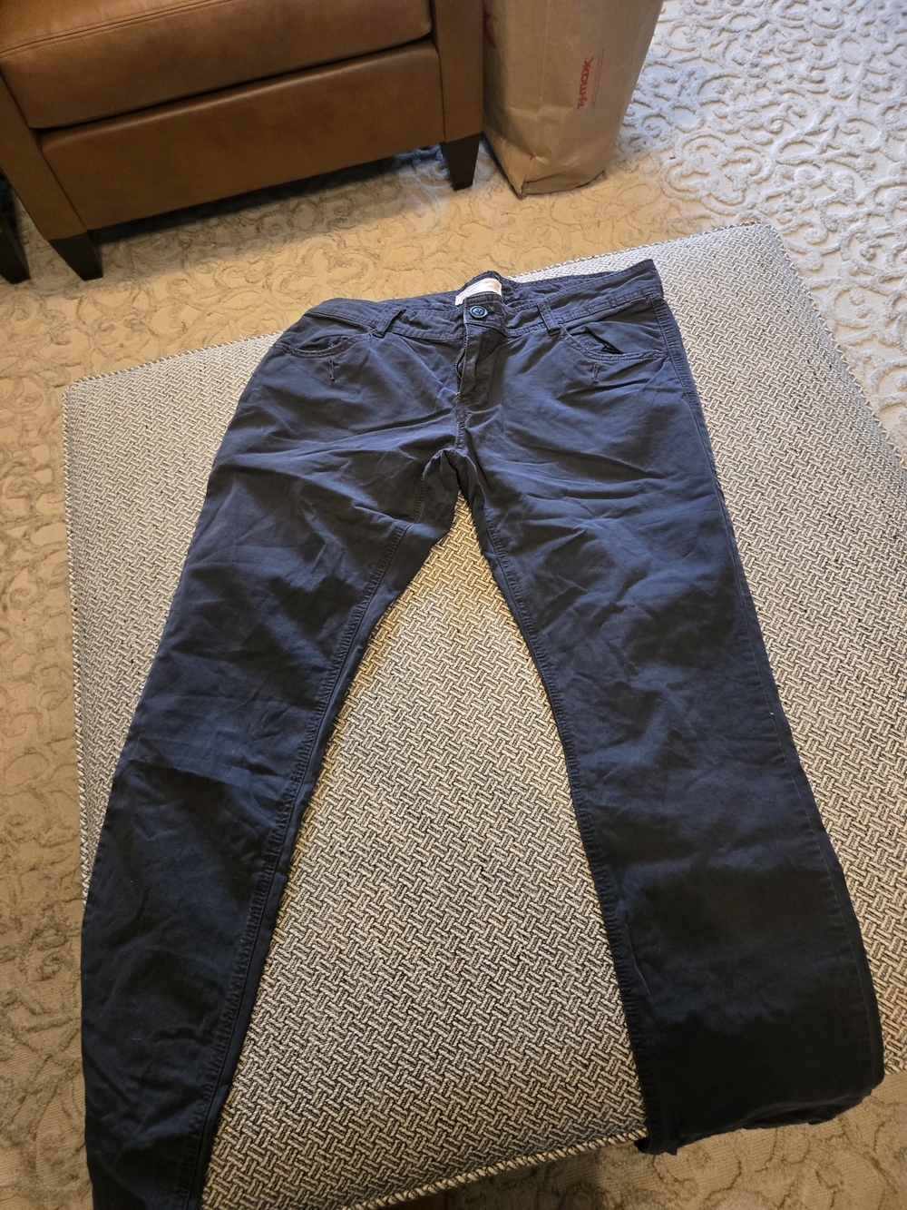 Old Navy Black Low-Rise Pants